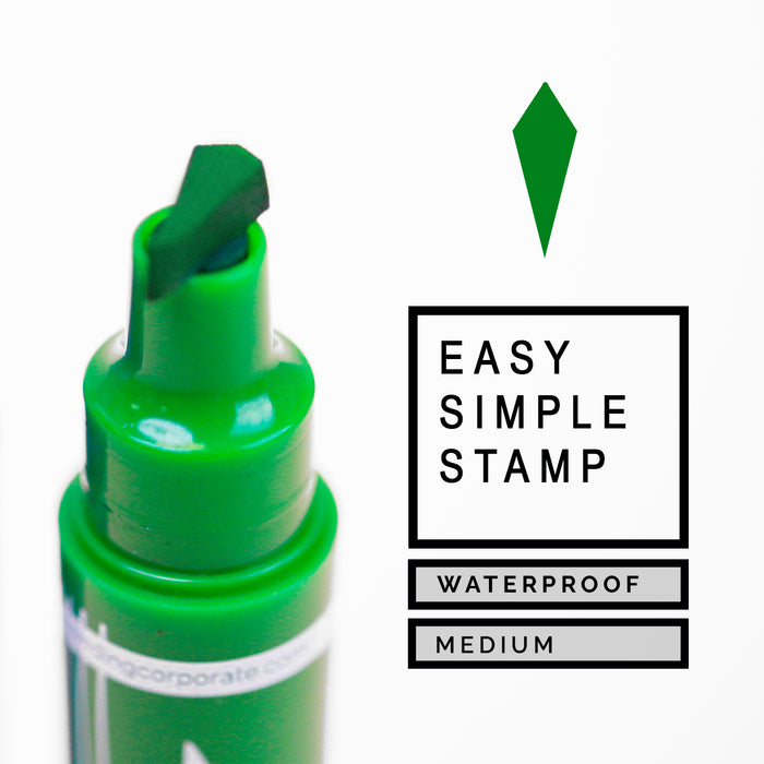 Delineador de Ojos + Sello Eyeliner - EyeStamp Medium Green - Trending Pro - 4