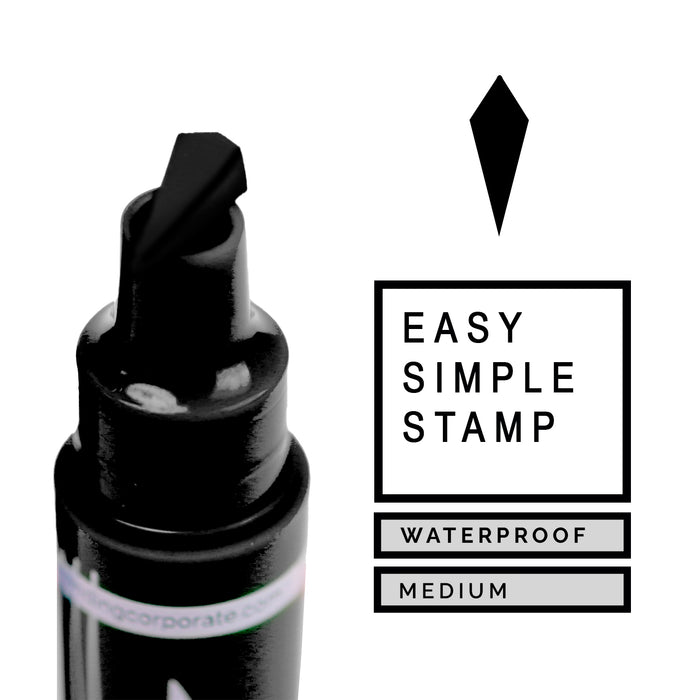 Delineador de Ojos + Sello Eyeliner  Eyestamp Black - Small - Trending Pro - 4