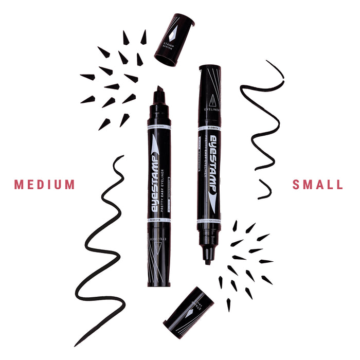 Delineador de Ojos + Sello Eyeliner  Eyestamp Black - Small - Trending Pro - 8