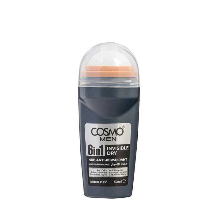 Roll on Men Roll on 6in1 Invisible Dry 50ml - Cosmo - 1