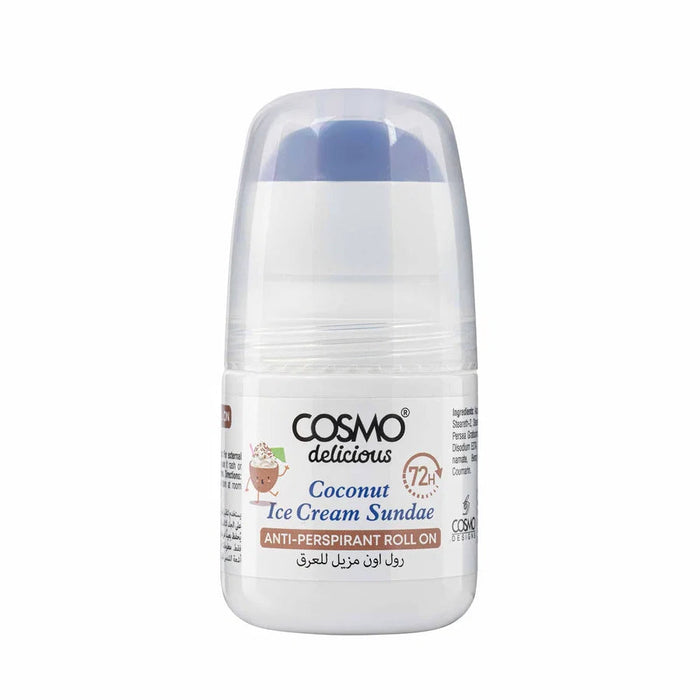 Delicious Body Anti Perspirant Roll on Coconut  50ml - Cosmo - 1