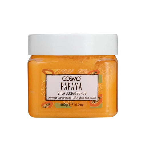 Body Care Body Shea Sugar Scrub Papaya 450g - Cosmo - 1