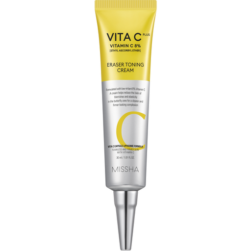 Crema Antimanchas Vitamina C Plus Eraser Toning 30ml - Missha - 1