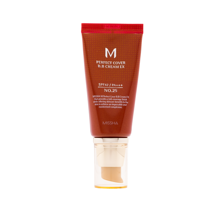 BB Cream M Perfect Cover Ex Spf42 Pa+++  50ml  - Missha : 25 - 1