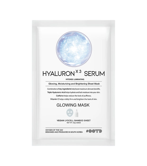 Mascarilla facial iluminadora Hyaluron x3 Serum - Ootd - 1