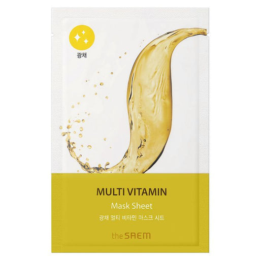 Mascarilla Iluminadora Multi vitaminas - Bio Solution - The Saem - 1