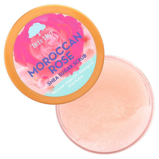 Exfoliante Corporal de Azúcar, Rosa de Marruecos - Tree Hut - 1
