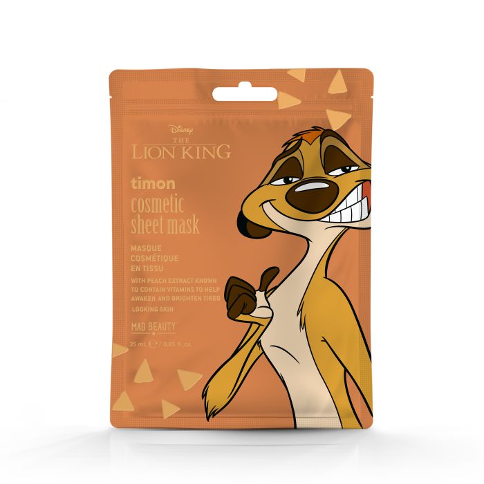 Mascarilla Facial El Rey León 25ml - Mad Beauty : Pumba - 1