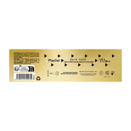 Viva la Diva Playlist High Precision Brush Eyeliner - Diva Hits - Viva la Diva - 1