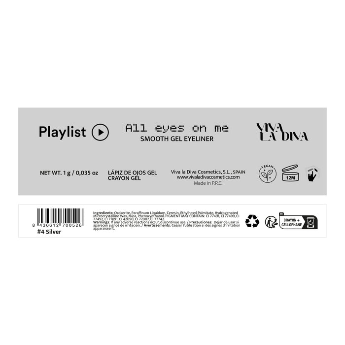 Eyeliner en Gel Playlist Smooth - Viva la Diva : All Eyes On Me - 1