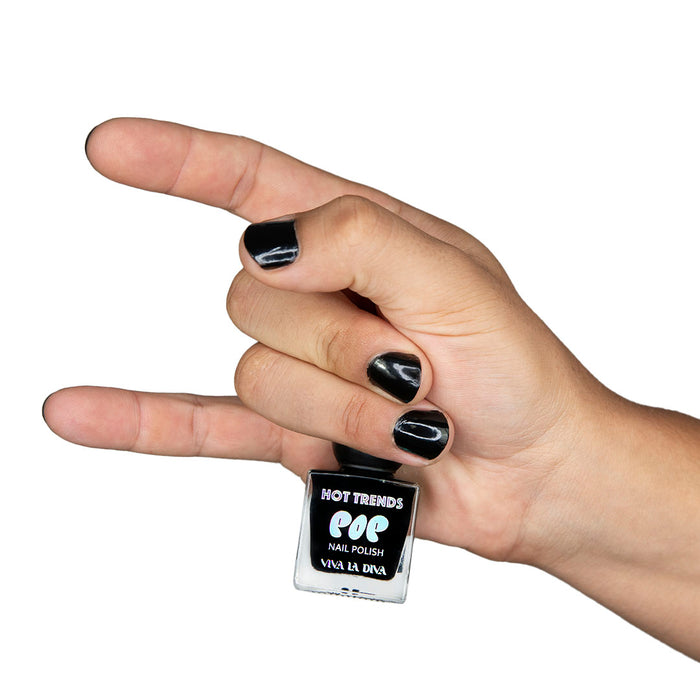Esmalte de Uñas Hot Trends Pop - Viva la Diva : Black - 2