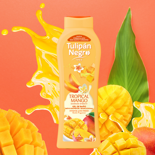 Gel de Baño Tropical Mango 650ml - Tulipan Negro - 2