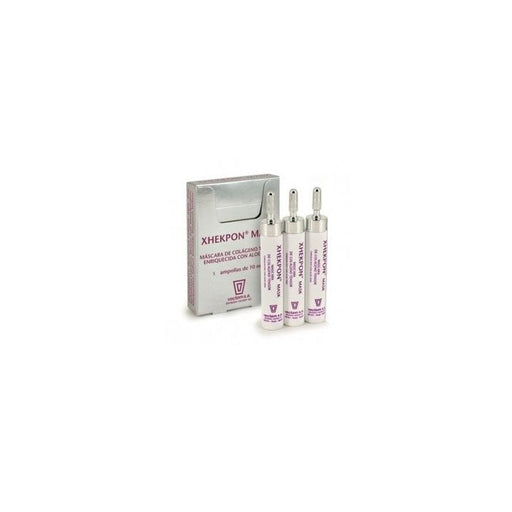 3 Ampollas Mascarilla Tensora de Colágeno - Xhekpon - 1