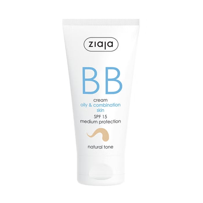 BB Cream SPF15 Pieles Mixtas y Grasas - Ziaja : Tono claro - 1