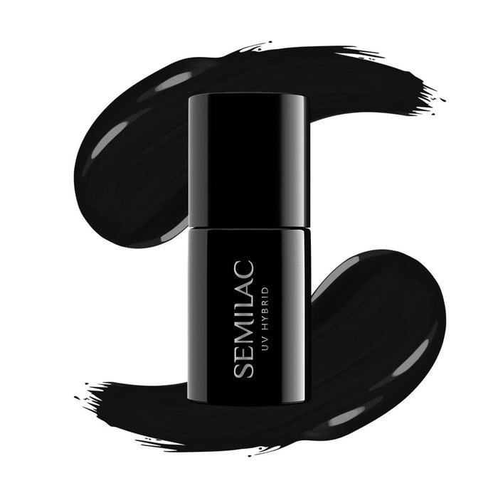 Esmalte Semipermanente 7ml - Semilac : 031 - Black Diamond - 1