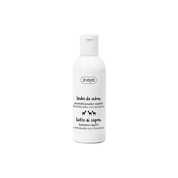 Acondicionador Capilar Cabellos Opacos O Secos - Leche de Cabra con Keratina 200 ml - Ziaja - 1